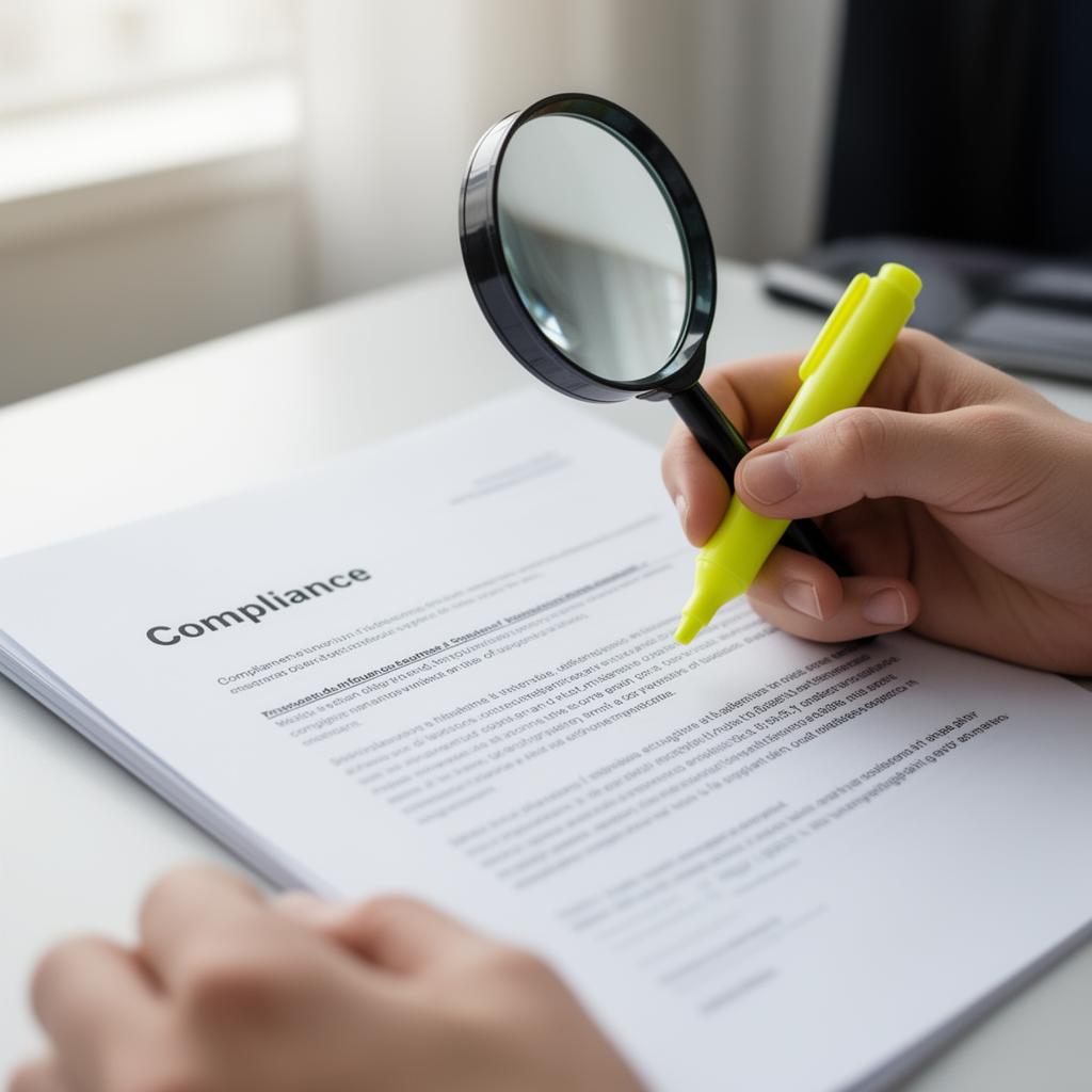 Compliance-minded review